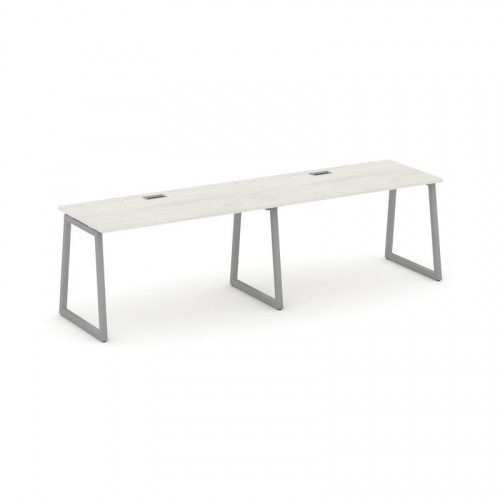 Style Project Рабочая станция 1 сторон. SN-4T1.ORS-003 Акация Лорка/Металл Антрацит/Заглушка Пластик фото 17