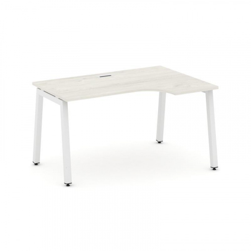 Style Project Стол рабочий эргоном. SN-5A.SPA-002(R) Дуб Табак/Металл Антрацит 1580*600/980*750 фото 21