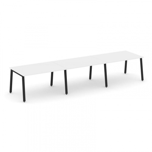 Style Project Стол переговорный SN-6A.SPRG-022.3 Белый/Металл Антрацит 3540*980*750 фото 6 Style Project Стол переговорный SN-6A.SPRG-022.3 Белый/Металл Антрацит 3540*980*750 фото 6