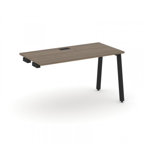 Style Project Стол-приставка к опор. элем. SN-5A.OPRS-022 Белый/Металл Антрацит 1180*800*750 фото 4