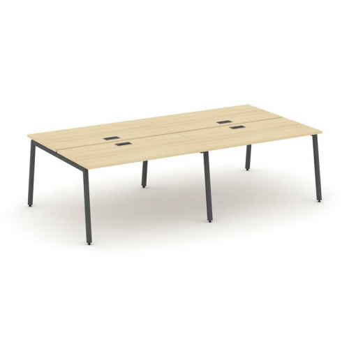 Style Project Рабочая станция 2-х сторон. SN-4A.DRS-031 Дуб Табак/Металл Белый 1960*1232*750 фото 15