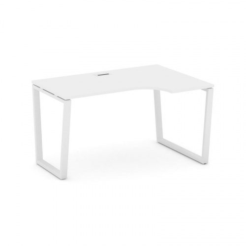 Style Project Стол рабочий эргоном. SN-6T2.SPA-002(R) Акация Лорка/Металл Антрацит/Заглушка Пластик фото 17