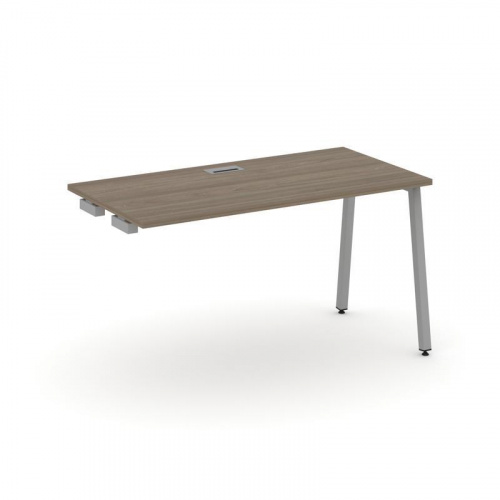 Style Project Стол-приставка к опор. элем. SN-4A.OPRS-002 Дуб Наварра/Металл Антрацит 1180*600*750 фото 8