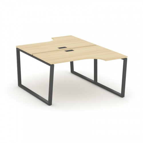 Style Project Рабочая станция эргоном. SN-6T2.DRPA-012 Акация Лорка/Металл Антрацит/Заглушка Пластик фото 28