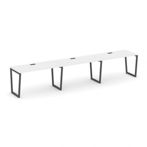 Style Project Рабочая станция 1 сторон. SN-4T2.ORS-054 Акация Лорка/Металл Антрацит/Заглушка Пластик фото 26