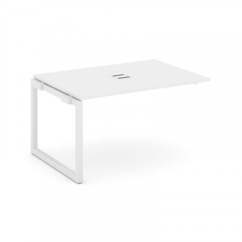 Style Project Проходной наб. элем. перег. стола SN-5O.NSPRG-002 Белый/Металл Белый 1180*980*750 фото 28