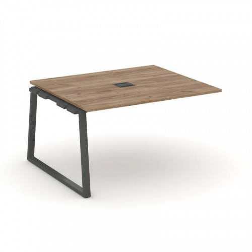 Style Project Проходной наб. элем. перег. стола SN-6T1.NSPRG-033 Акация Лорка/Металл Антрацит/Заглуш фото 23