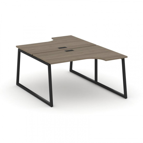 Style Project Рабочая станция эргоном. SN-4T1.DRPA-021 Акация Лорка/Металл Антрацит/Заглушка Пластик фото 8