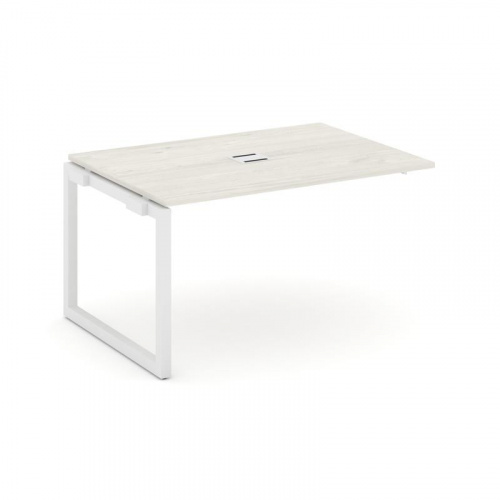 Style Project Проходной наб. элем. перег. стола SN-5O.NSPRG-002 Белый/Металл Белый 1180*980*750 фото 7