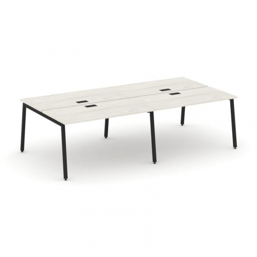 Style Project Рабочая станция 2-х сторон. SN-4A.DRS-031 Дуб Табак/Металл Белый 1960*1232*750 фото 2