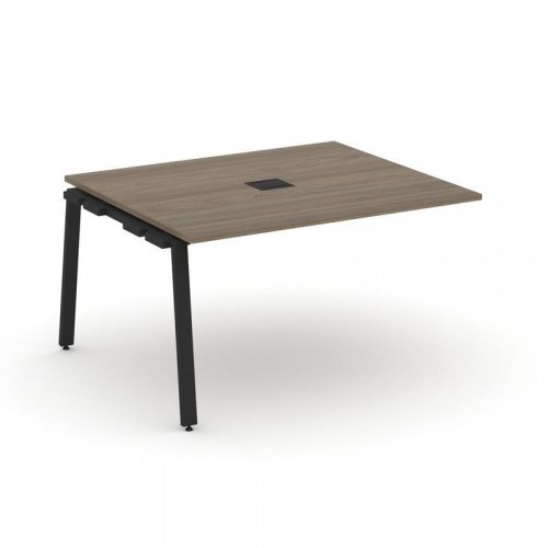 Style Project Проходной наб. элем. перег. стола SN-6A.NSPRG-034 Дуб Наварра/Металл Белый 1580*1180*7 фото 13