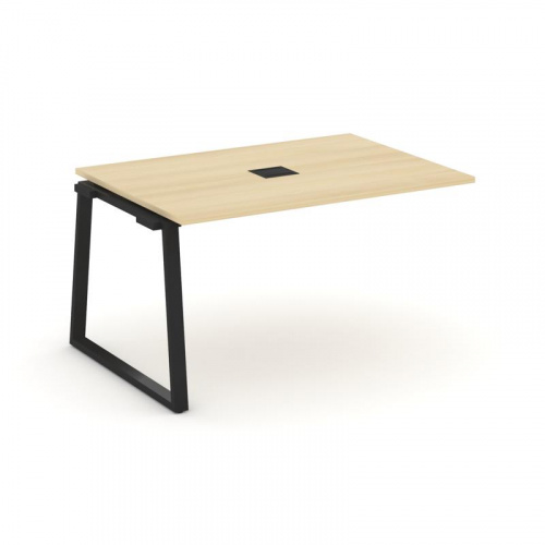 Style Project Проходной наб. элем. перег. стола SN-6T1.NSPRG-001 Акация Лорка/Металл Антрацит/Заглуш фото 8