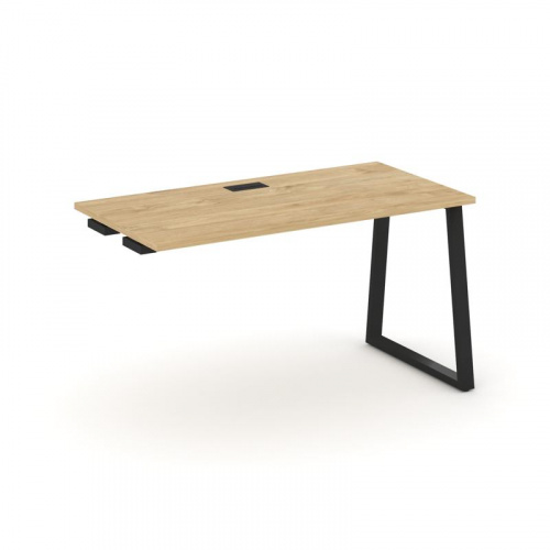 Style Project Стол-приставка к опор. элем. SN-6T1.OPRS-023 Акация Лорка/Металл Антрацит/Заглушка Пла