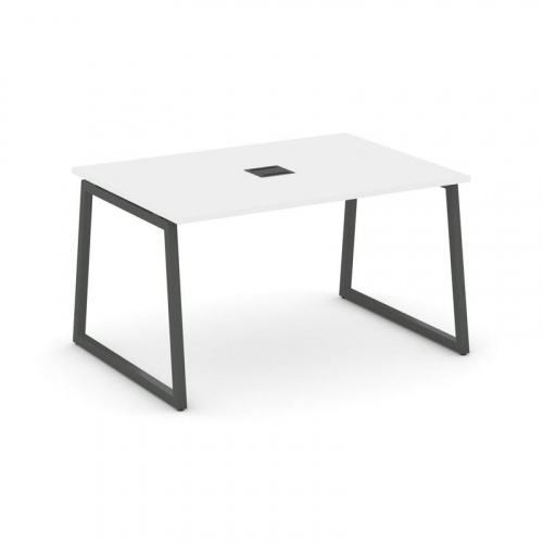 Style Project Стол переговорный SN-4T1.SPRG-001 Акация Лорка/Металл Антрацит/Заглушка Металл Антраци фото 26