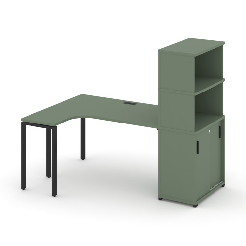 Стол эргономичный с опорным шкафом-купе Concept CN.SA-221(L)