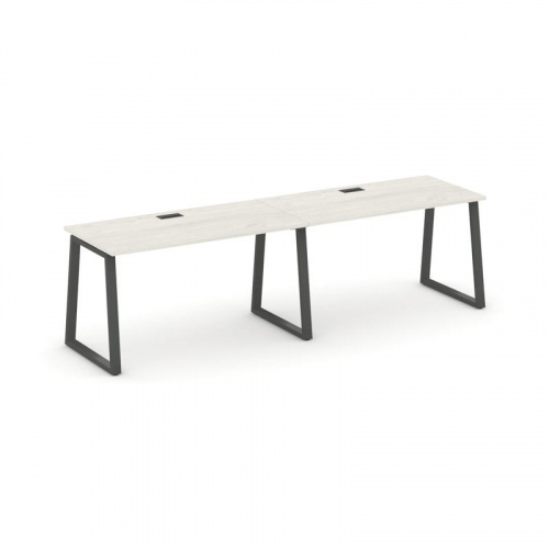 Style Project Рабочая станция 1 сторон. SN-6T1.ORS-011 Акация Лорка/Металл Антрацит/Заглушка Пластик фото 24