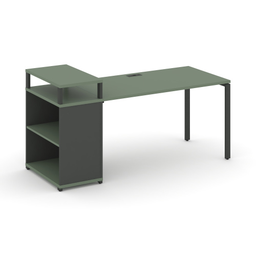 Стол офисный с опорным стеллажом Concept CN.SP-207