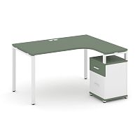 Стол эргономичный с опорной тумбой Concept CN.SA-308(R)