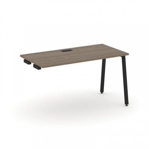 Style Project Стол-приставка к опор. элем. SN-4A.OPRS-002 Дуб Наварра/Металл Антрацит 1180*600*750 фото 7