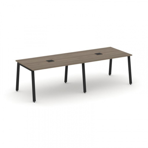Style Project Стол переговорный SN-6A.SPRG-013 Дуб Наварра/Металл Антрацит 2760*980*750 фото 7