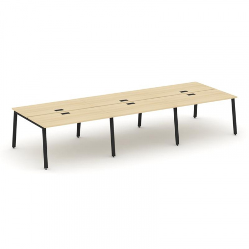 Style Project Рабочая станция 2-х сторон. SN-6A.DRS-083 Белый/Металл Белый 4140*1632*750 фото 3