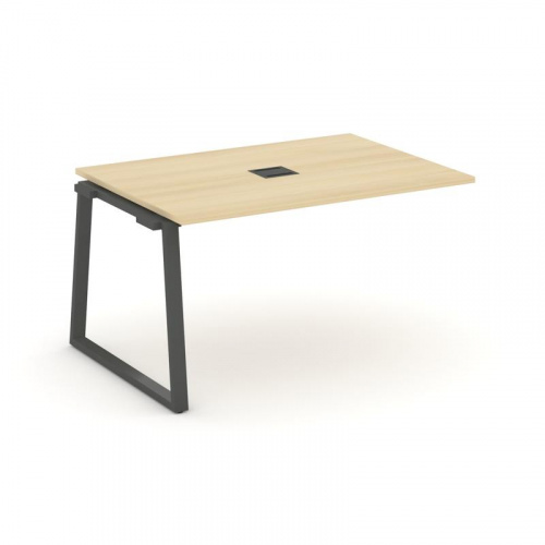 Style Project Проходной наб. элем. перег. стола SN-6T1.NSPRG-001 Акация Лорка/Металл Антрацит/Заглуш фото 28