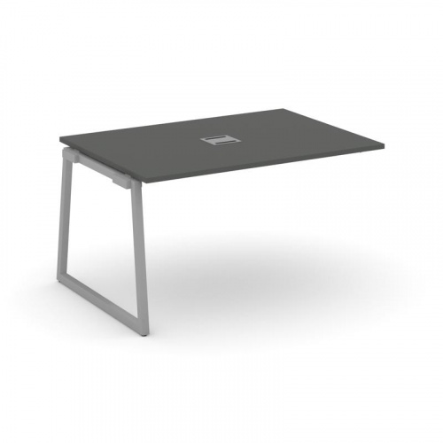 Style Project Проходной наб. элем. перег. стола SN-4T1.NSPRG-001 Акация Лорка/Металл Антрацит/Заглуш фото 17