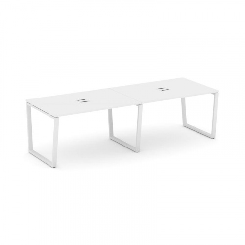 Style Project Стол переговорный SN-6T2.SPRG-014 Акация Лорка/Металл Антрацит/Заглушка Металл Антраци фото 17