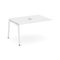 Style Project Проходной наб. элем. перег. стола SN-4A.NSPRG-002 Белый/Металл Белый 1180*980*750