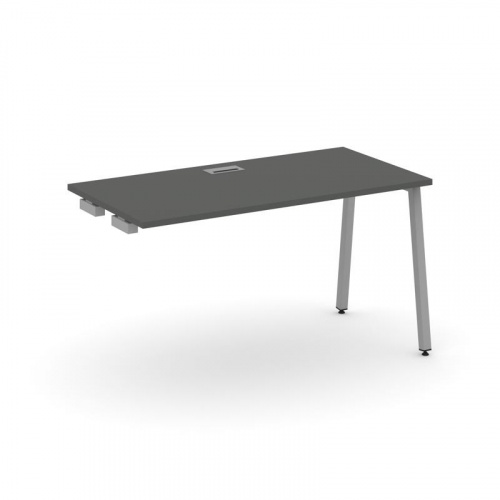 Style Project Стол-приставка к опор. элем. SN-4A.OPRS-002 Дуб Наварра/Металл Антрацит 1180*600*750 фото 6