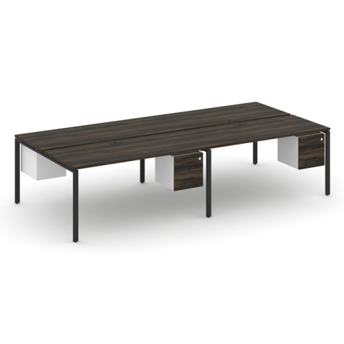 Бенч-система на 4 места с подвесными тумбами Concept CN.DRS-136 фото 9