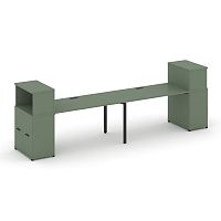 Бенч-система с опорными распашными шкафами Concept CN.ORS-228