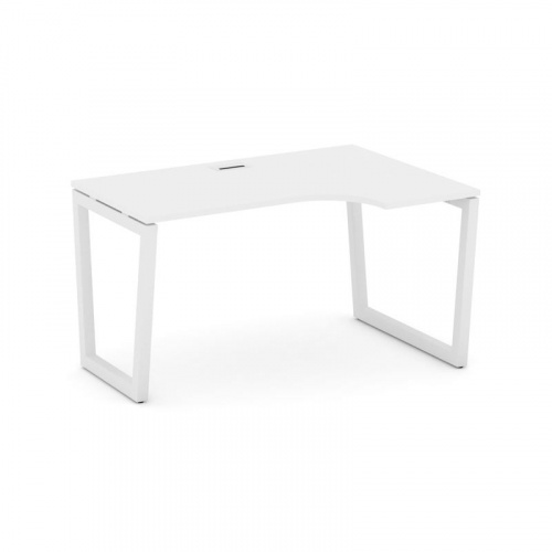 Style Project Стол рабочий эргоном. SN-5T2.SPA-011(R) Акация Лорка/Металл Антрацит/Заглушка Пластик фото 17