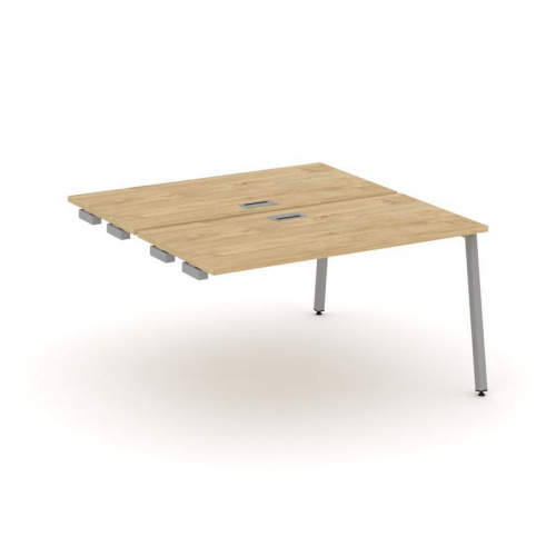 Style Project Стол-приставка к опор. элем. SN-4A.DPRS-021 Дуб Наварра/Металл Антрацит 980*1632*750 фото 6