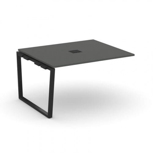 Style Project Проходной наб. элем. перег. стола SN-6T2.NSPRG-034 Акация Лорка/Металл Антрацит/Заглуш фото 6