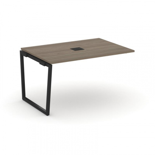 Style Project Проходной наб. элем. перег. стола SN-4T2.NSPRG-003 Акация Лорка/Металл Антрацит/Заглуш фото 7