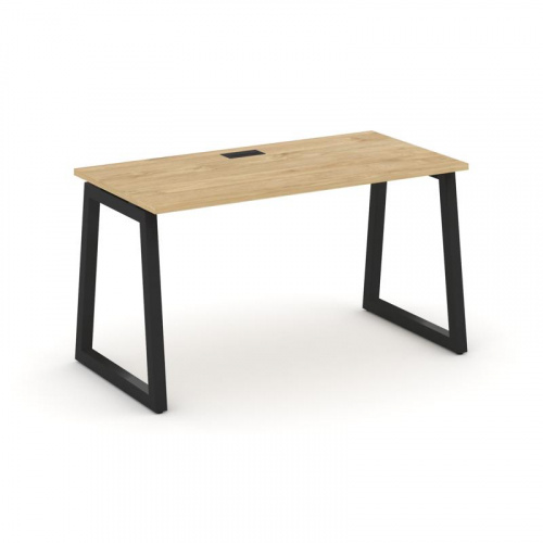 Style Project Стол письменный SN-5T1.SP-021 Акация Лорка/Металл Антрацит/Заглушка Пластик Черный 980 Style Project Стол письменный SN-5T1.SP-021 Акация Лорка/Металл Антрацит/Заглушка Пластик Черный 980