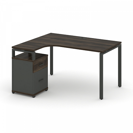 Стол эргономичный с опорной тумбой Concept CN.SA-308(L)