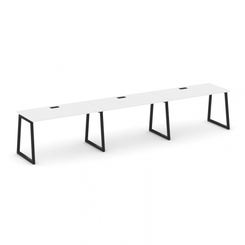 Style Project Рабочая станция 1 сторон. SN-4T1.ORS-053 Акация Лорка/Металл Антрацит/Заглушка Пластик фото 5