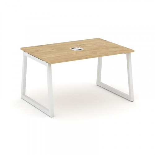 Style Project Стол переговорный SN-5T1.SPRG-003 Акация Лорка/Металл Антрацит/Заглушка Металл Антраци фото 2