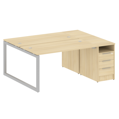 Бенч-система с тумбой на О-обр. м/к Metal System Quattro 50БО.РС-СТП-2.3 фото 4 Бенч-система с тумбой на О-обр. м/к Metal System Quattro 50БО.РС-СТП-2.3 фото 4