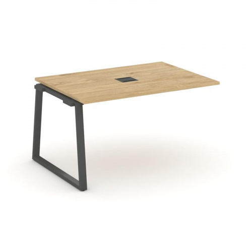 Style Project Проходной наб. элем. перег. стола SN-6T1.NSPRG-001 Акация Лорка/Металл Антрацит/Заглуш фото 22