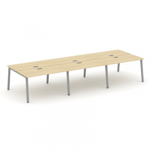 Style Project Рабочая станция 2-х сторон. SN-6A.DRS-083 Белый/Металл Белый 4140*1632*750 фото 2