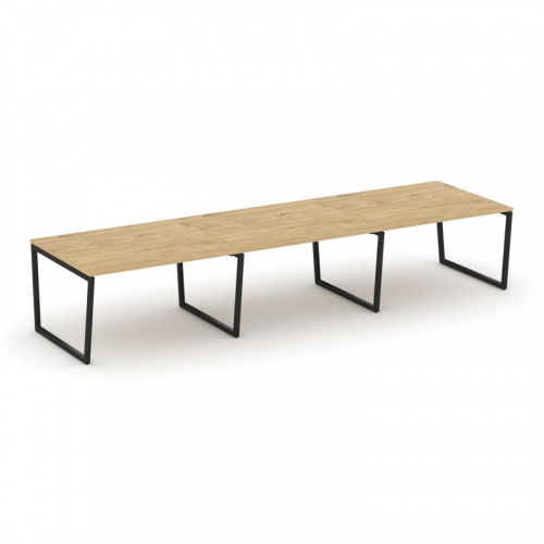 Style Project Стол переговорный SN-4T2.SPRG-054.3 Акация Лорка/Металл Антрацит 4740*1180*750 Style Project Стол переговорный SN-4T2.SPRG-054.3 Акация Лорка/Металл Антрацит 4740*1180*750