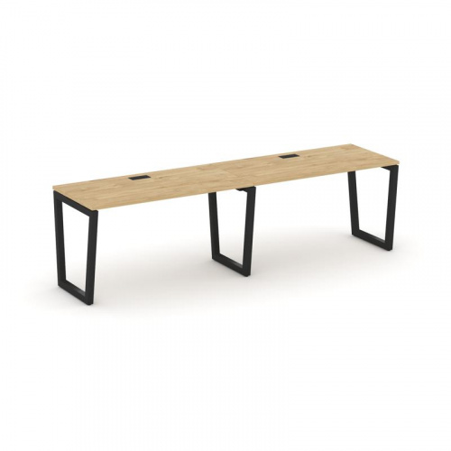 Style Project Рабочая станция 1 сторон. SN-5T2.ORS-013 Акация Лорка/Металл Антрацит/Заглушка Пластик