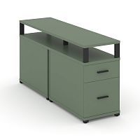 Тумба двухсторонняя приставная Concept CN.DTGP-002