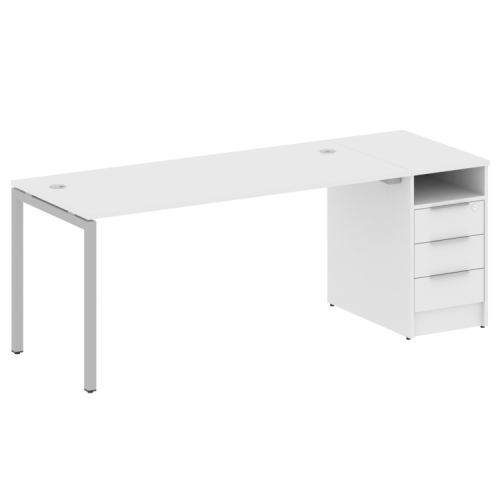 Бенч-система с тумбой на П-обр. м/к Metal System Quattro 40БП.РС-СТП-1.4 фото 4