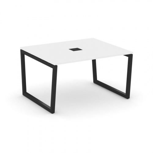 Style Project Стол переговорный SN-5T2.SPRG-034 Акация Лорка/Металл Антрацит/Заглушка Металл Антраци фото 4