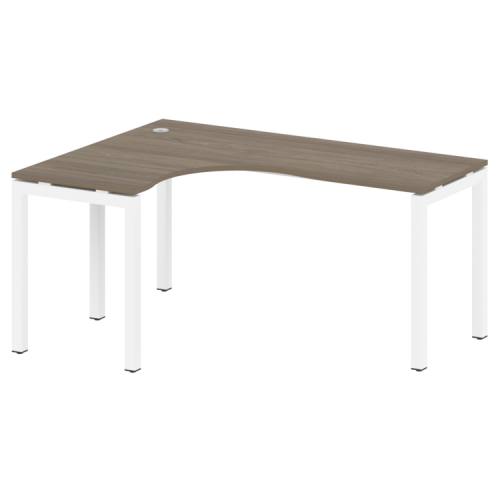 Стол криволинейный левый на П-обр. м/к Metal System Quattro 50БП.СА-4 (L) фото 3 Стол криволинейный левый на П-обр. м/к Metal System Quattro 50БП.СА-4 (L) фото 3