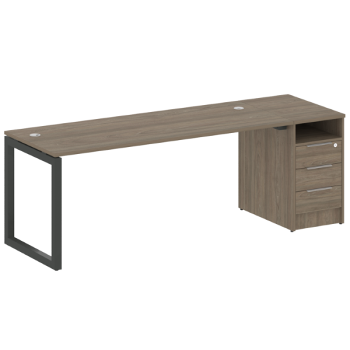 Бенч-система с тумбой на О-обр. м/к Metal System Quattro 50БО.РС-СТП-1.5